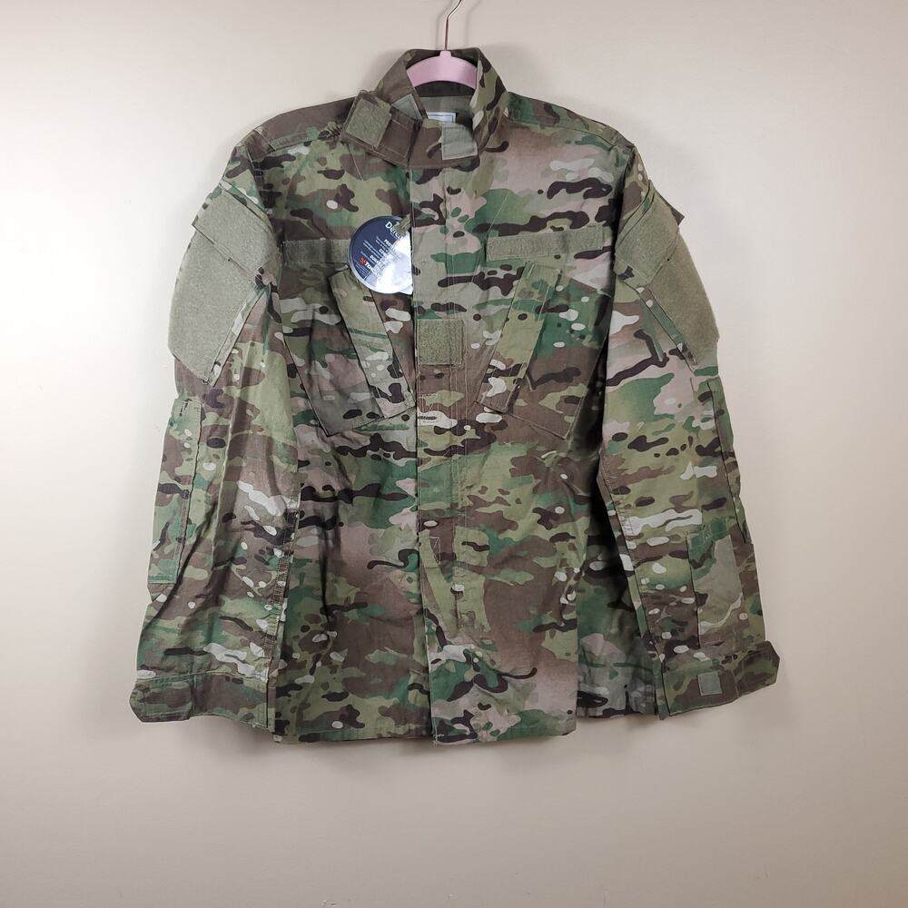 Army Combat Uniform Jacket Flame Resistant in Multicam Camo Size S Long